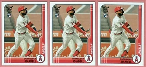 2021 Topps Big League Jo Adell Rookie #99 Lot (3) Angels RC - Picture 1 of 2