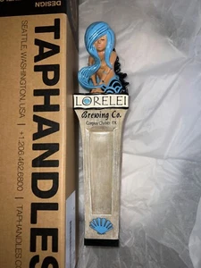 New in Box Rare Lorelei Brewing Tap Handle - Picture 1 of 4
