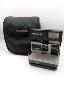 Polaroid Spirit 600 Light Management System analoge Sofortbildkamera mit Tasche - Bild 1 von 8