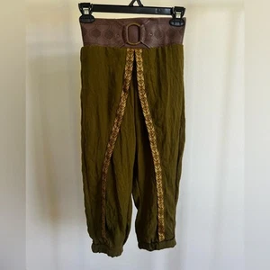 Disney Harem Pants Princess Raya Costume Dress up Girls Sz 7/8 Disneyland - Picture 1 of 6