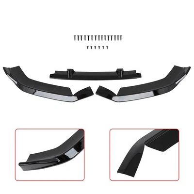 1x Front Bumper Lip Painted Fits2013-2016 Audi A4 Quattro US Foto 1 de 4