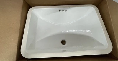Kohler K-2214-0 Ladena Undermount Bathroom Sink with Overflow, White *READ* - Image 1 of 3