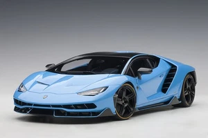 1:18 Scale Lamborghini Centenario Pearl Blue Autoart Diecast Model Car - Picture 1 of 7