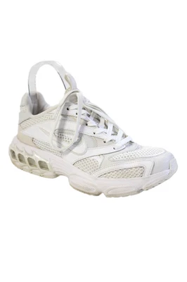 Tênis Nike feminino de couro com cadarço zoom superior baixo Air Photon branco poeira tamanho 7 - Imagem 1 de 4