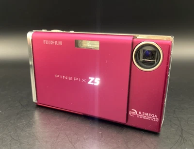 [ Near MINT ]  Fujifilm Finepix Z5fd Tested Pink 6.3MP Digital Camera Japan - Image 1 of 4