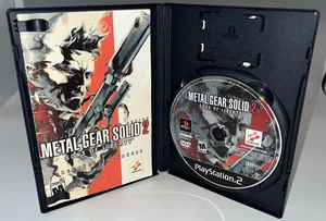 Metal Gear Solid 2 Sons Of Liberty (Playstation 2 PS2) Completo En Caja - LEER DESC - Imagen 1 de 13