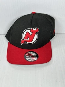 New Era New Jersey Devils 9FIFTY A-Frame Adjustable SnapBack Black/Red Cap Mütze - Bild 1 von 5