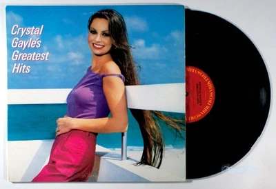 Crystal Gayle - Greatest Hits (1983) Vinyl LP • Best of, Half the Way - Image 1 of 2