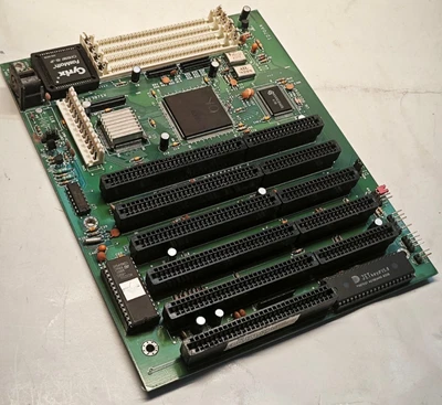 386/486 Zida TD70AN mini Motherboard with Cyrix Cx486SLC2 CPU, FPU, 2 MB + Bonus - Image 1 of 4
