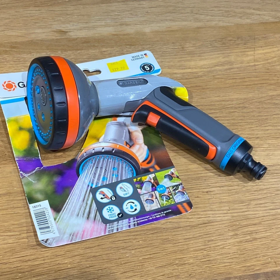 GARDENA 18315 Comfort Multi Sprayer 5 in 1 -