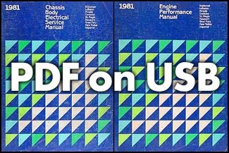 1981 Chrysler Dodge Plymouth USB магазин ручной задний привод автомобиля сервис ремонт - Изображение 1 из 4