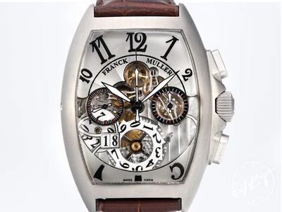 *Very Rare* Franck Muller Grande Date Chronograph Skeleton Watch 8083 w/ B&P - Image 1 of 4