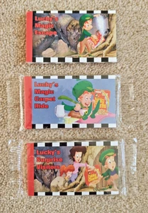 Lucky Charms flicker books x3:  #1 2 4   Nestle 1993  EX-MT   flick flip books - Picture 1 of 9