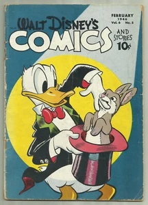 Walt Disneys Comics & Geschichten #65 Dell 1946 Carl Banks Kunst frühe Pluto Geschichte - Bild 1 von 2