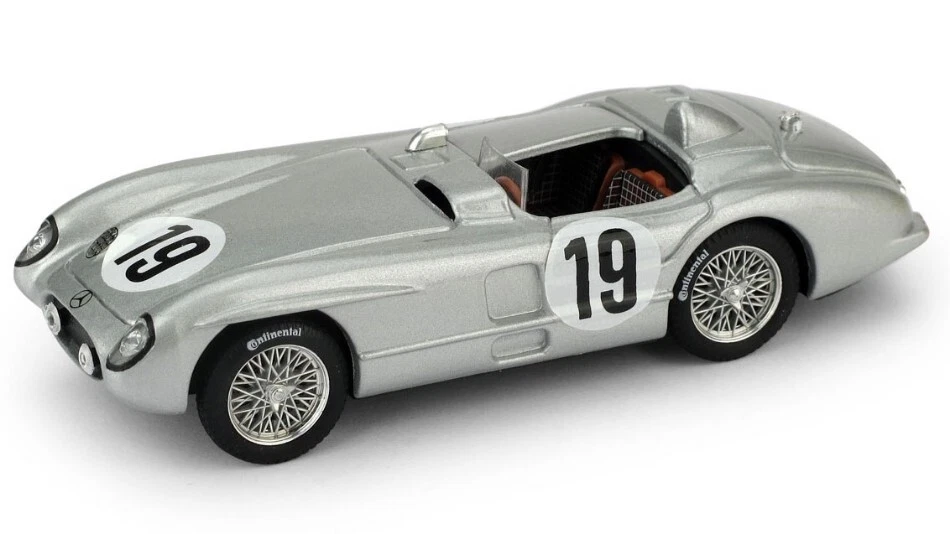 Brumm MERCEDES 300 SLR N.19 28th LM 1955 J.M.FANGIO-S.MOSS 1:43 - Photo 1/1