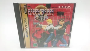 Sega Saturn Virtua Cop Japanese Version SEGA - USED Game - Retro Gaming Classic - Picture 1 of 12