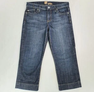 KUT from the Kloth Jeans Damen Boyfriend Capri Stretch Bündchen Crop Denim Gr. 4 - Bild 1 von 10