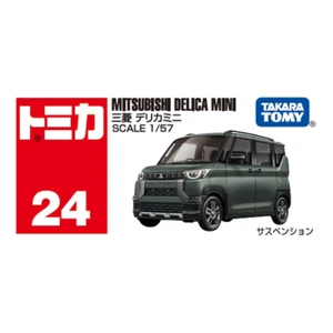 New 2024 Takara Tomy Tomica 24 Mitsubishi Delica Mini Scale 1/57 From Japan - Picture 1 of 4