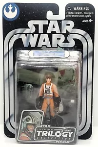 Star Wars Original Trilogy Collection Luke Skywalker X-Wing Pilot 2004- SW10 - Foto 1 di 5