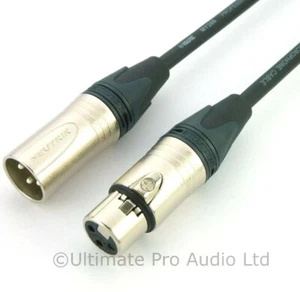 Choose Length Klotz Mic Patch Microphone Lead Neutrik Female to Male XLR Cable - Picture 1 of 1