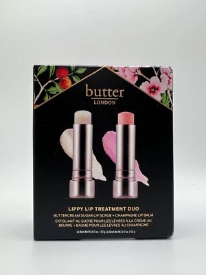 Butter LONDON Tratamiento Labial Lippy Duo Azúcar Exfoliante Labial y Bálsamo Labial Foto 1 de 2