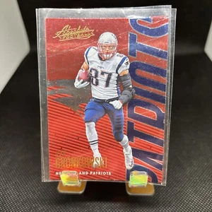 2018 Absolute Rob Gronkowski #65 FOOTBALL PATRIOTS - Picture 1 of 2