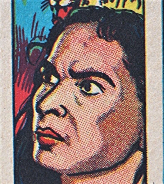 De colección Sabu Jungle Book La Película de 1942 - Tarjetas de Juego Menko - Hoja Sin Cortar Foto 1 de 1