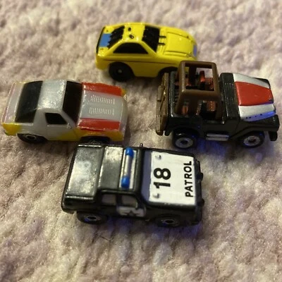 Vintage Micro Machines Funrise Police Car 18 Chevy 1988 Corvette Jeep Galoob LOT - Image 1 of 4