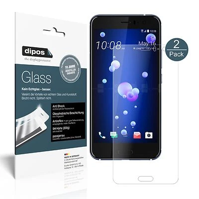 1+1x Screen Protector for HTC U11 matte Flexible Glass 9H dipos - Image 1 of 4