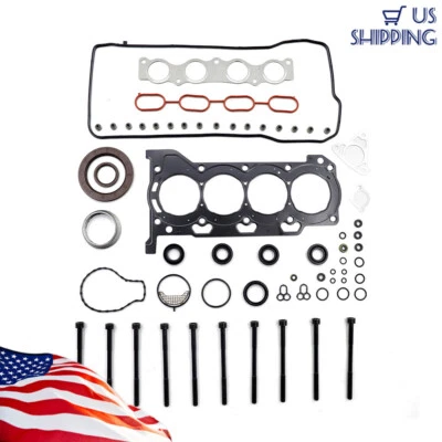Junta de culata con juego de pernos para Toyota Prius 2010-2020 2011-2017 Lexus CT200h 1,8 L Foto 1 de 4