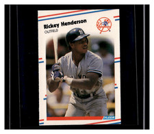 1988 Fleer Classic Miniatures  #40 Rickey Henderson