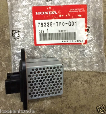 Resistencia de motor soplador Honda Fit original fabricante de equipos originales 2009-2013  Foto 1 de 4