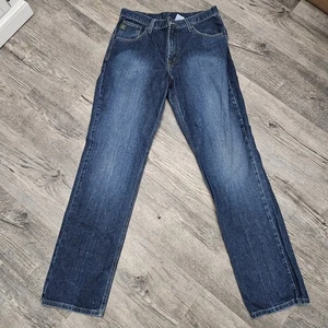 Pantalones de mezclilla Cinch para hombre talla 35x36 azul lavado oscuro etiqueta calce relajado pierna recta - Imagen 1 de 6