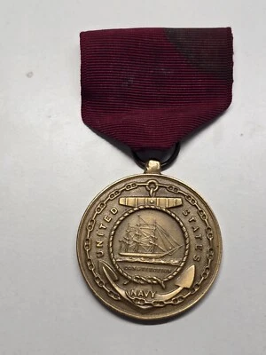 CINTA MANCHADA BUENA CONDUCTA MARINA DE EE. UU. Foto 1 de 2