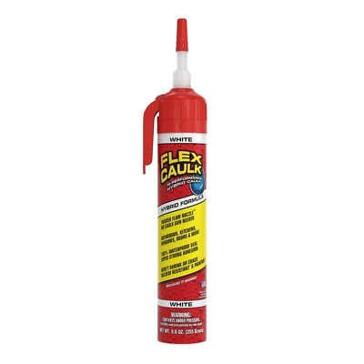 Flex Caulk, Waterproof & Weatherproof Hybrid Polymer Sealant, Strong, Paintable - Image 1 of 4