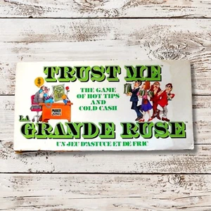 Vintage TRUST ME Board Game By Parker - Picture 1 of 5
