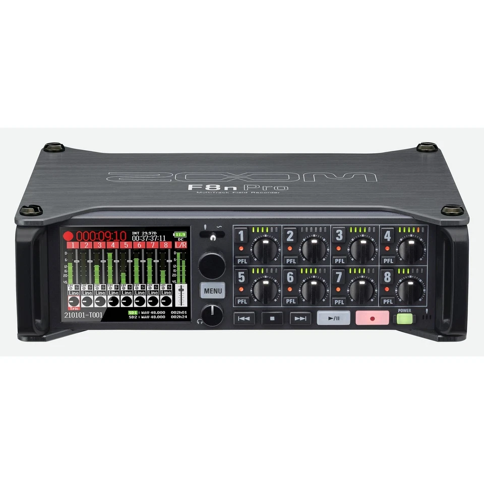 Zoom F8n Pro 10-Track Multi-Track Field Recorder - Image 1 of 1