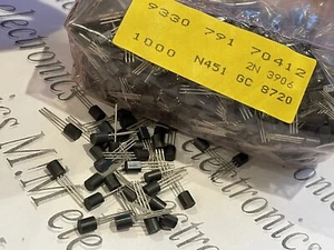 2N3906 New Philips Low Noise P-n- P Transistor Qty=200 NF3dB Uce40 Generic - Picture 1 of 3