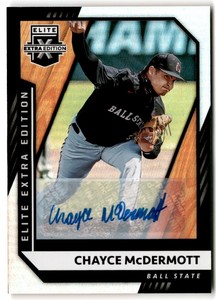 2021 PANINI ELITE EXTRA EDITION CHAYCE MCDERMOTT AUTO  - #132