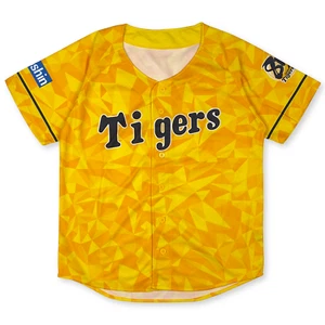 Limited Mizuno Japan Hanshin Tigers 85th Anniversary Baseball Jersey Yellow - Picture 1 of 6