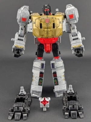 Transformers Power of the Primes Grimlock complete Hasbro POTP Volcanicus CW - Image 1 of 4