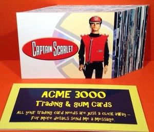 Gerry Anderson Captain Scarlet - Unstoppable Cards - Basic Base Set of 54 Cards - Picture 1 of 1
