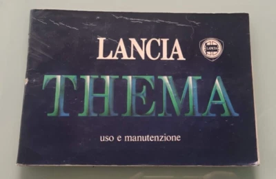 LANCIA THEMA USO E MANUTENZIONE OWNER'S MANUAL ORIGINALE - Immagine 1 di 4