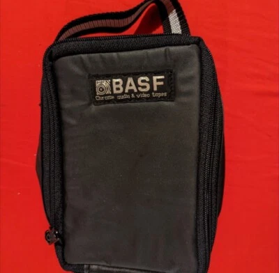 BASF Cassette Tape Zipper Storage Bag From The 1980s - Image 1 of 4
