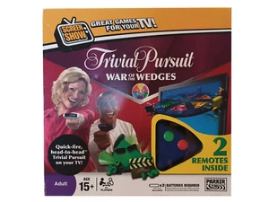 Trivial Pursuit War Of The Wedges DVD Party Game Screen Show TV Games - Picture 1 of 5