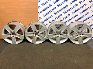 Juego de 4 llantas de aleación ligera SAAB 9-3 93 5 radios aluminio 7,5 X 17"" 12759551 03+ - Imagen 1 de 11