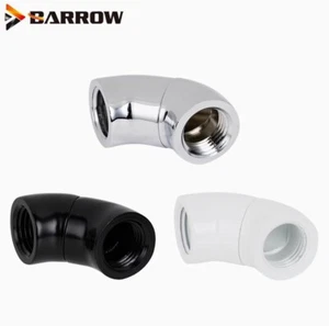 Barrow snake rotary Liquid Cooling 90° Angle Fitting Adapter F-F G1/4 - Picture 1 of 11