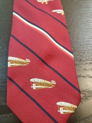 Smithsonian Institution мужской галстук музей, самолет  - Изображение 1 из 4