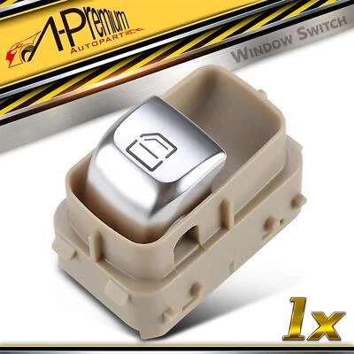 A-Premium Front RH Power Window Switch w/ 4-pin for Mercedes-Benz E300 S600 S500 - Image 1 of 4