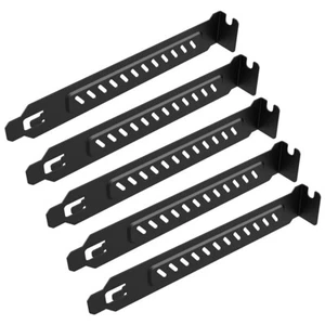 5 Stück Wärmeableitung PC-Gehäuse PCI Baffle Erweiterung Grafikkarten-Slot-Platt - Photo 1/9